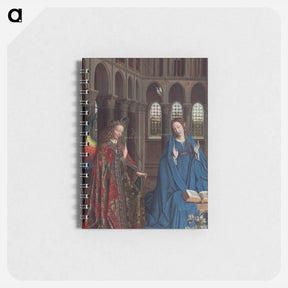 アートメモ帳-The Annunciation - ヤン ファン エイク Memo.