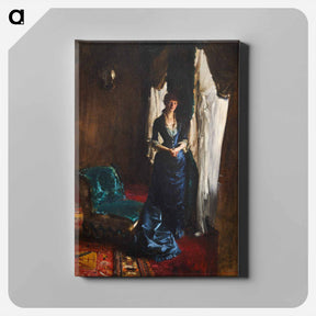 アートパネル-Madame Paul Escudier (Louise Lefevre) - ジョン シンガー サージェント Canvas.