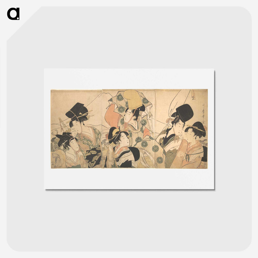 1-47_Kitagawa-Utamaro_hagaki