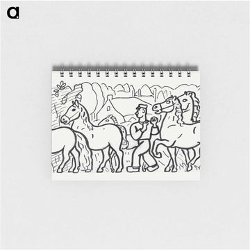 Horses and men - レオ ヘステル Memo.