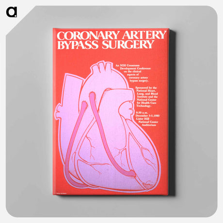 アートパネル-Coronary Artery Bypass Surgery Poster
 - 国立医学図書館 Canvas.