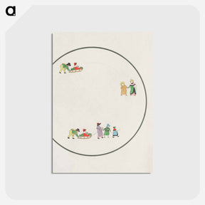 アートポストカード-Design for a Plate
 - ノリタケ工場 Postcard.