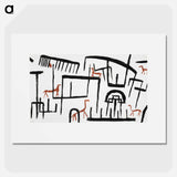 Animals in an Enclosure
 - パウル クレー Poster.