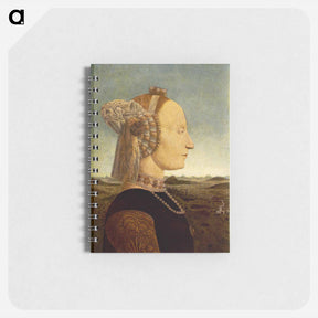 アートメモ帳-Portrait of Battista Sforza - ピエロ デラ フランチェスカ Memo.