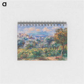 アートメモ帳-Landscape (Paysage) - ピエール オーギュスト ルノワール Memo.