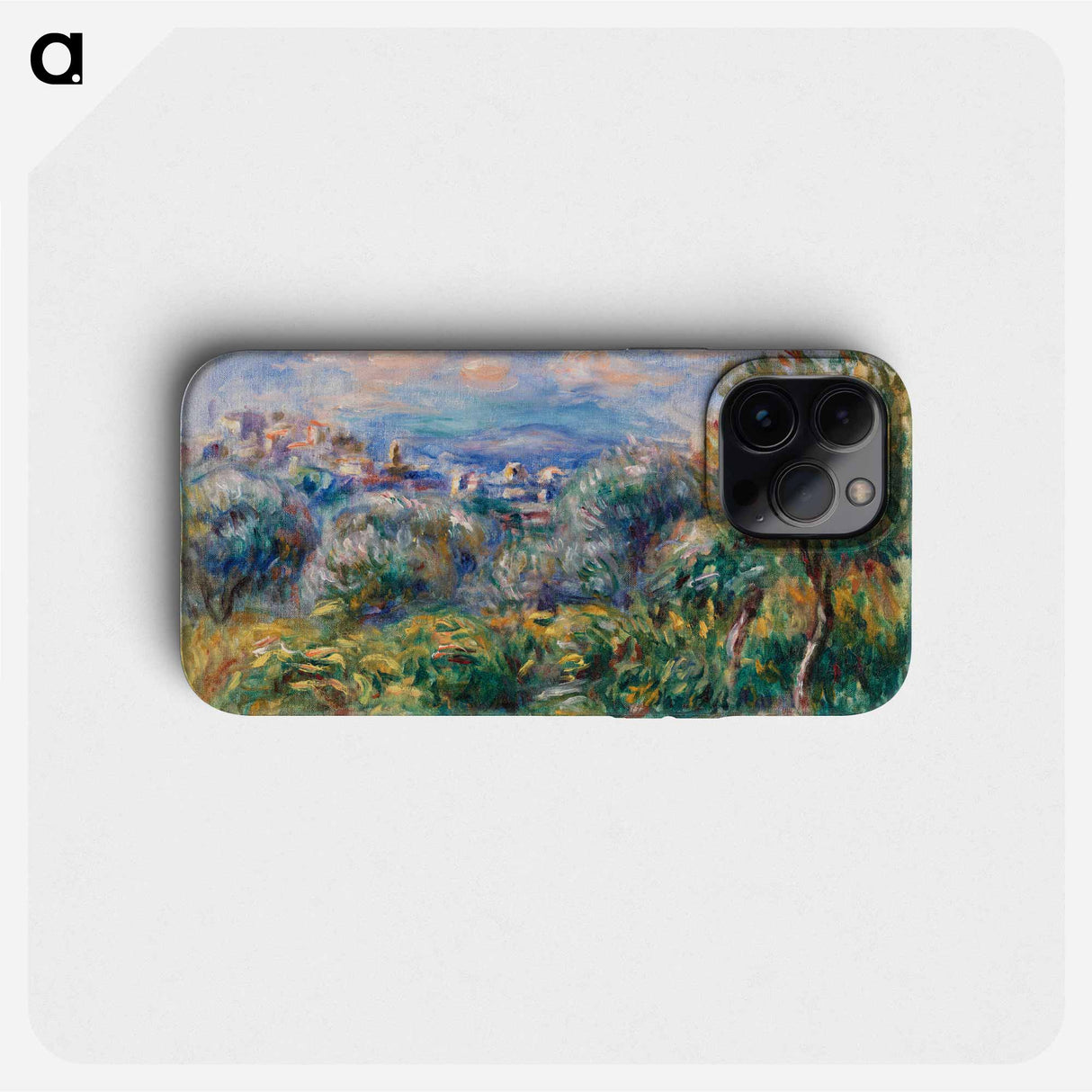 Landscape (Paysage) - ピエール オーギュスト ルノワール Phone Case.