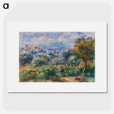 Landscape (Paysage) - Pierre-Auguste Renoir Poster.