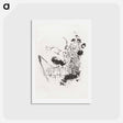 アートポストカード-Mustaches
 - ピエール ボナール Postcard.