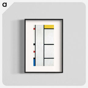 アートポスター-Composition with Red, Yellow, and Blue - ピエト モンドリアン Poster.