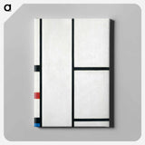 Composition with Red, Yellow, and Blue - Piet Mondrian Canvas.