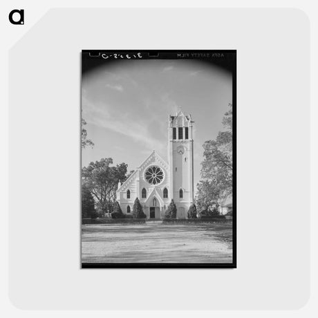 アートポストカード-Church, Reserve, Louisiana
 - ラッセル リー Postcard.
