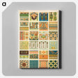 アートパネル-Nineteenth-Century Ornament Pattern
 - 装飾の文法 Canvas.