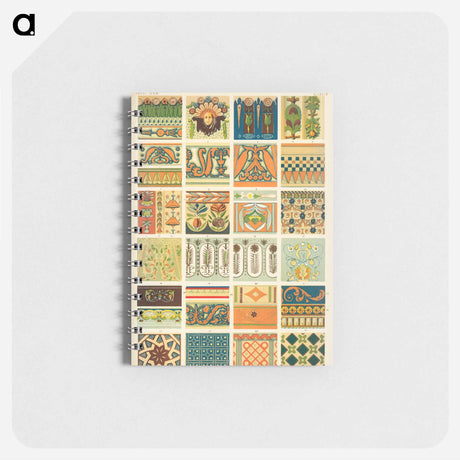 アートメモ帳-Nineteenth-Century Ornament Pattern
 - 装飾の文法 Memo.