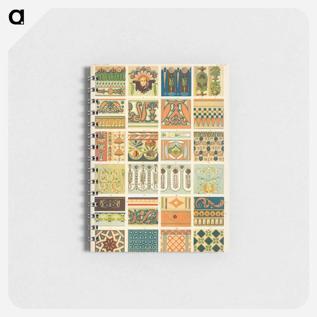 アートメモ帳-Nineteenth-Century Ornament Pattern
 - 装飾の文法 Memo.