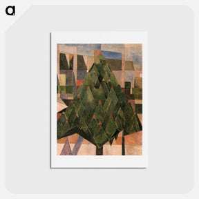 アートポストカード-Tree - テオ ファン ドゥースブルフ Postcard.