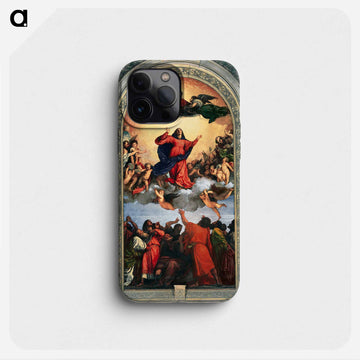 Assumption of the Virgin - ティツィアーノ ヴェチェッリオ Phone Case.