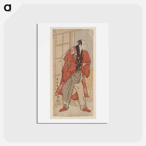 アートポストカード-Nakajima Wadaemon I as Migawari no Jizō - 東洲斎 写楽 Postcard.