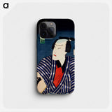 Portraits of an Actor - Toyohara Kunichika Phone Case.