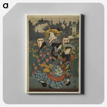 Kakaku zensei sen
 - 歌川 豊国 Canvas.