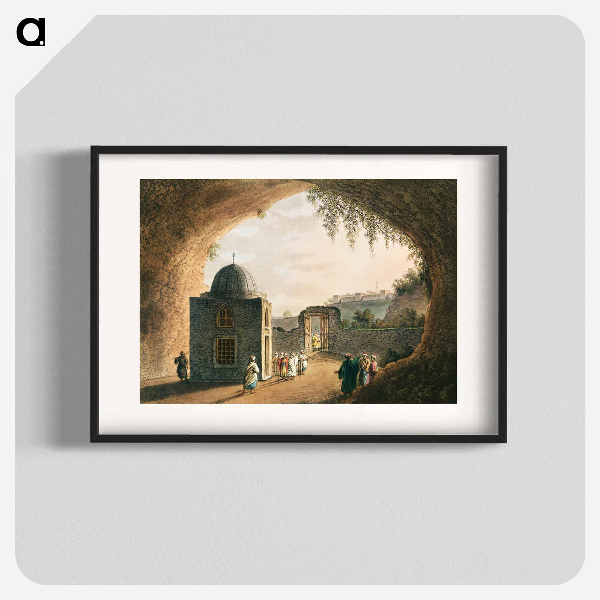 Tomb of Jeremiah - View of the Ottoman Empire Poster.