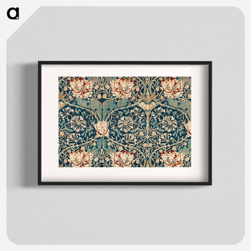 Honeysuckle - ウィリアム モリス Poster.