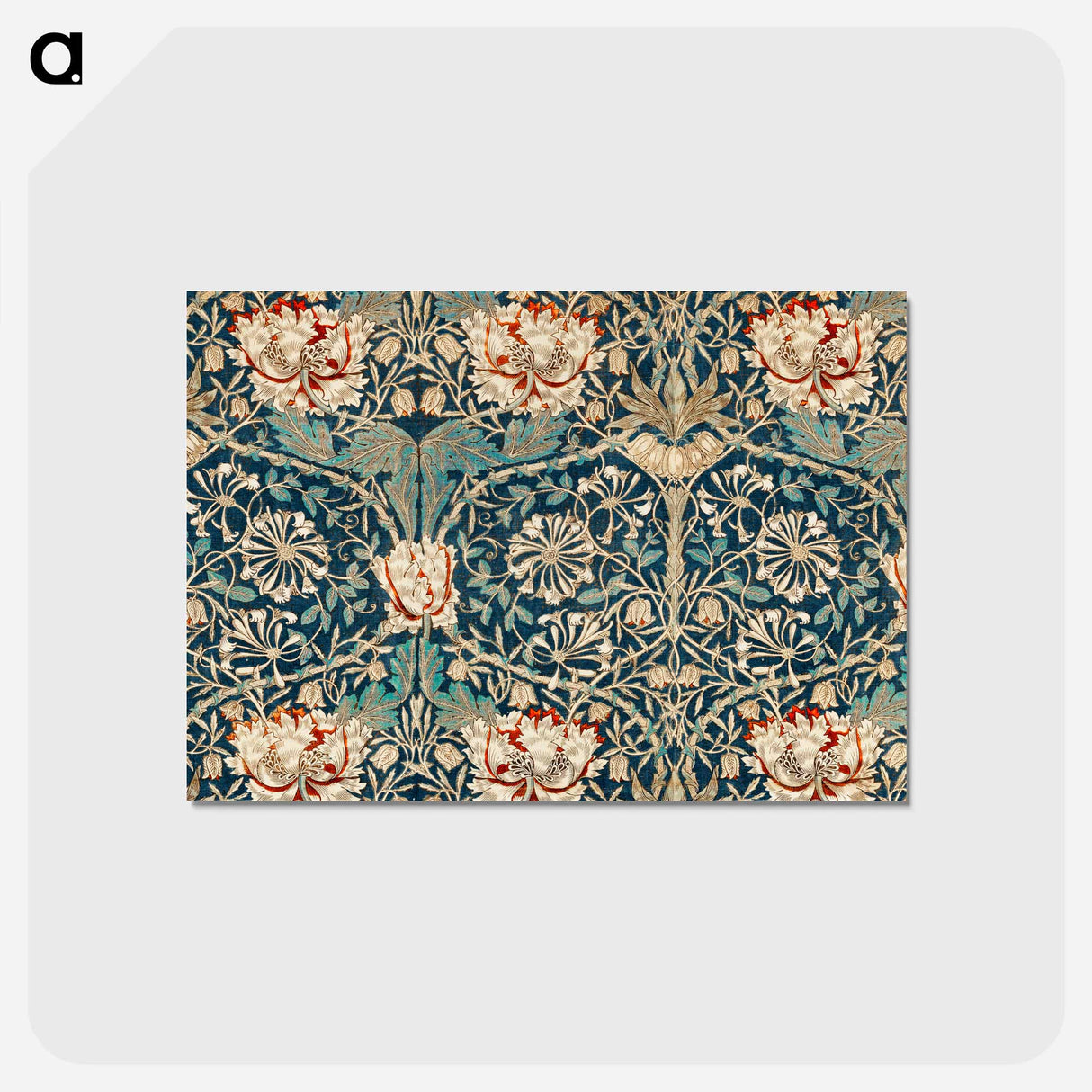 Honeysuckle - ウィリアム モリス Postcard.