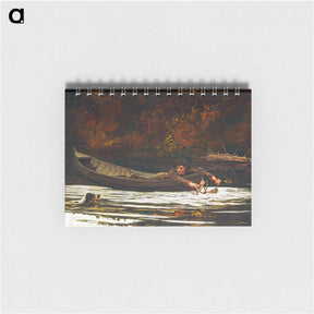 アートメモ帳-Hound and Hunter - ウィンスロー ホーマー Memo.