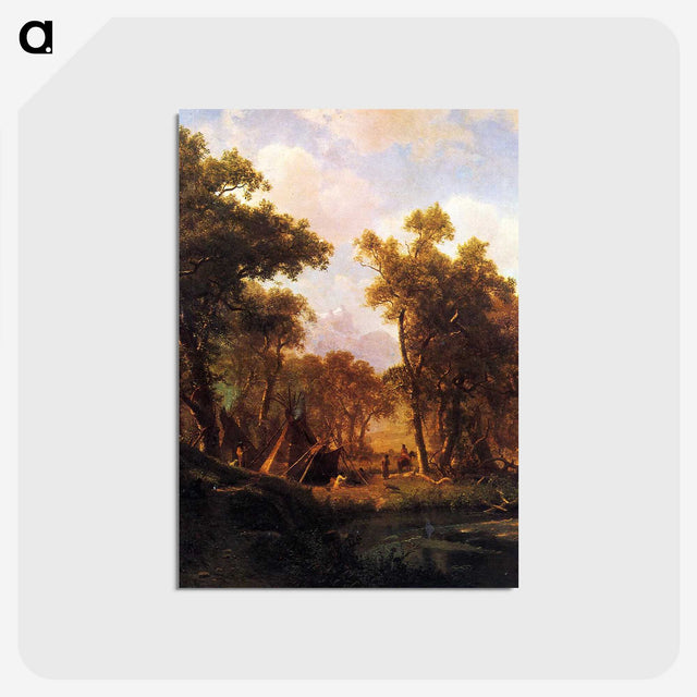 1-48_Albert-Bierstadt_postcard