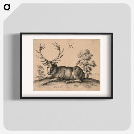 アートポスター-Stag - アルブレヒト デューラー Poster.