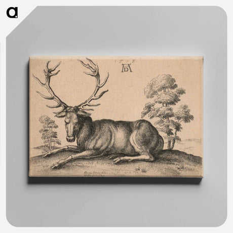 アートパネル-Stag - アルブレヒト デューラー Canvas.