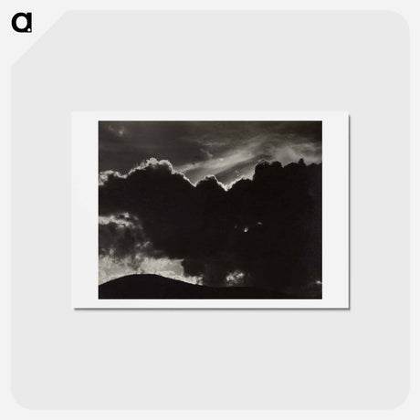 アートポストカード-Songs of the Sky - アルフレッド スティーグリッツ Postcard.