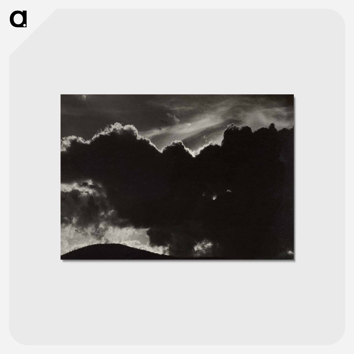 アートポストカード-Songs of the Sky - アルフレッド スティーグリッツ Postcard.