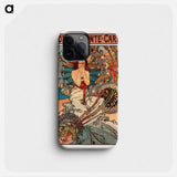 Monaco Monte Carlo - Alphonse Mucha Phone Case.