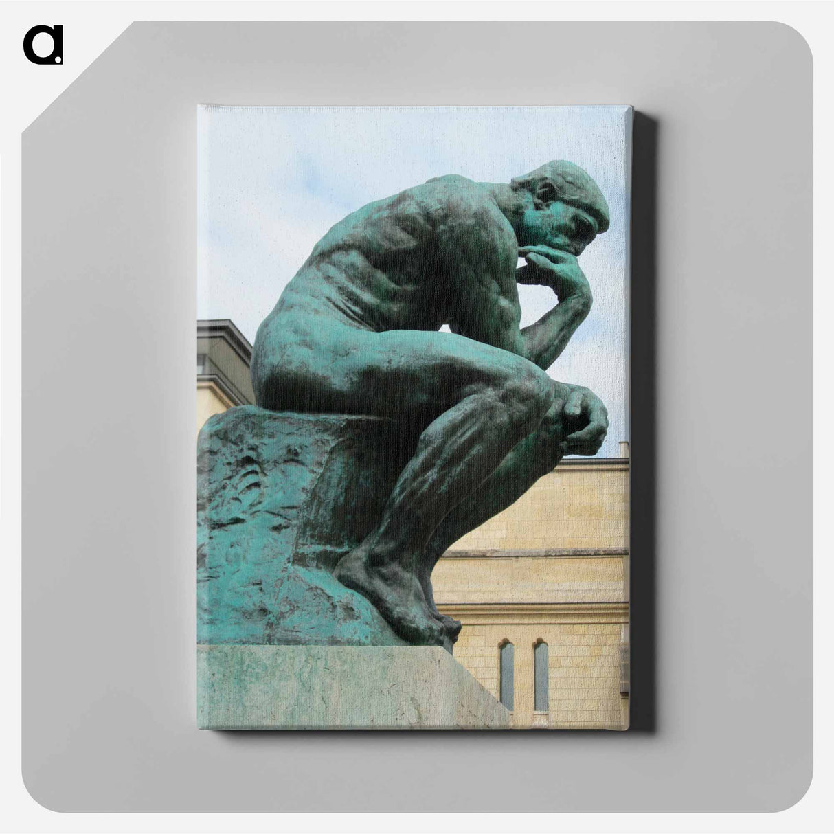 Free The Thinker - Auguste Rodin Canvas.