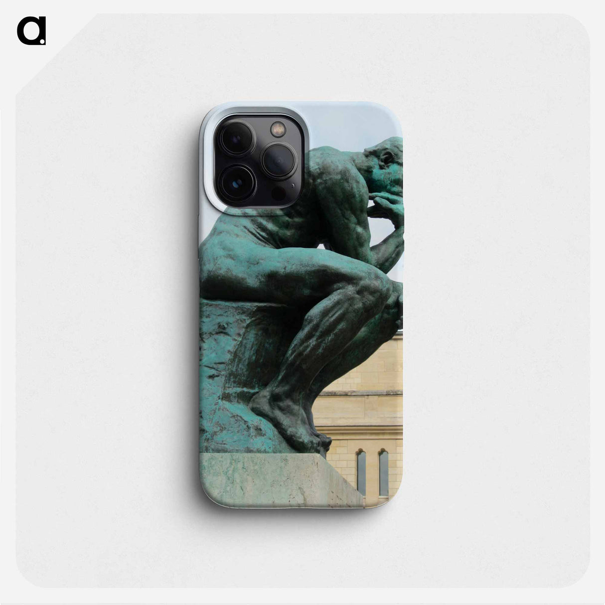 Free The Thinker - オーギュスト ロダン Phone Case.