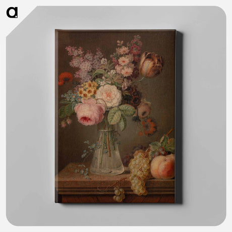アートパネル-Flower Piece in Glass Vase
 - バーンズ・コレクション Canvas.