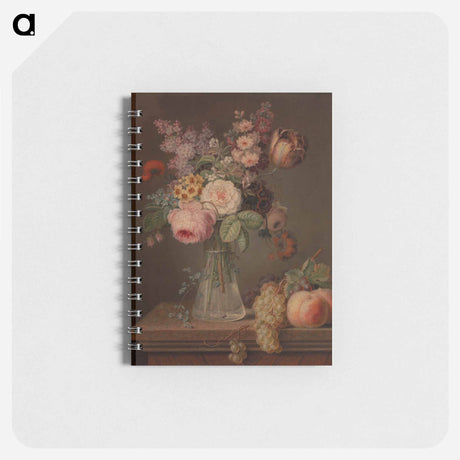 アートメモ帳-Flower Piece in Glass Vase
 - バーンズ・コレクション Memo.