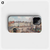 Fishmarket - Camille Pissarro Phone Case.