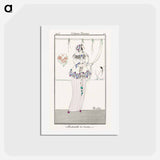 アートポストカード-Deshabillé du matin
 - シャルル マルタン Postcard.