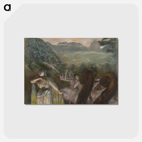 アートポストカード-Aria after the Ballet
 - ダラス美術館 Postcard.