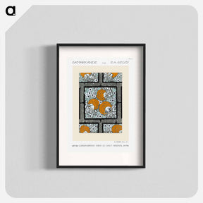 アートポスター-Samarkande: 20 Color Compositions in the Oriental Style - E.A.セギー Poster.