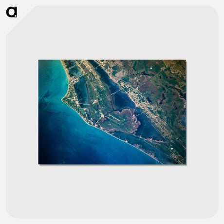 アートポストカード-Earth Observations, STS-77 Mission
 - 上空からの地球 Postcard.