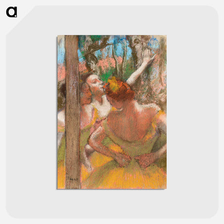 アートポストカード-Dancers - エドガー ドガ Postcard.