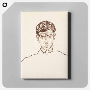 アートパネル-Portrait of Paris von Gütersloh - エゴン シーレ Canvas.