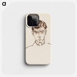 Portrait of Paris von Gütersloh - エゴン シーレ Phone Case.