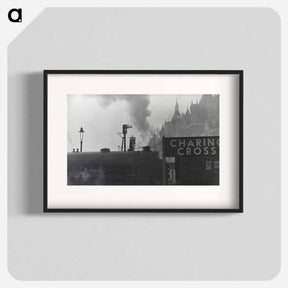 アートポスター-Train, Charing Cross, London - エリック リー ジョンソン Poster.
