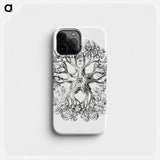 Vintage brittle star illustration - エルンスト ヘッケル Phone Case.