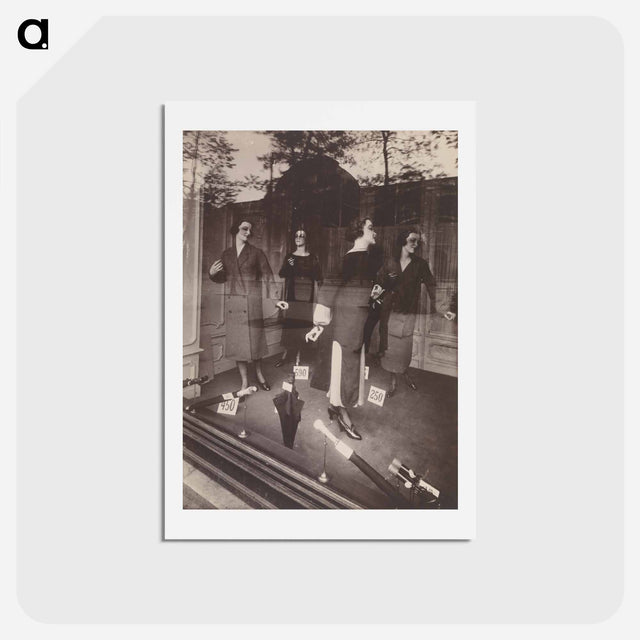 アートポストカード-Storefront, avenue des Gobelins
 - ウジェーヌ アジェ Postcard.