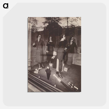 アートポストカード-Storefront, avenue des Gobelins
 - ウジェーヌ アジェ Postcard.