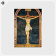 アートポストカード-Crucified Christ - フラ アンジェリコ Postcard.